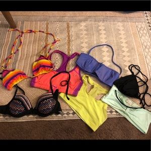 Bundle! Sports bras and bikini tops!